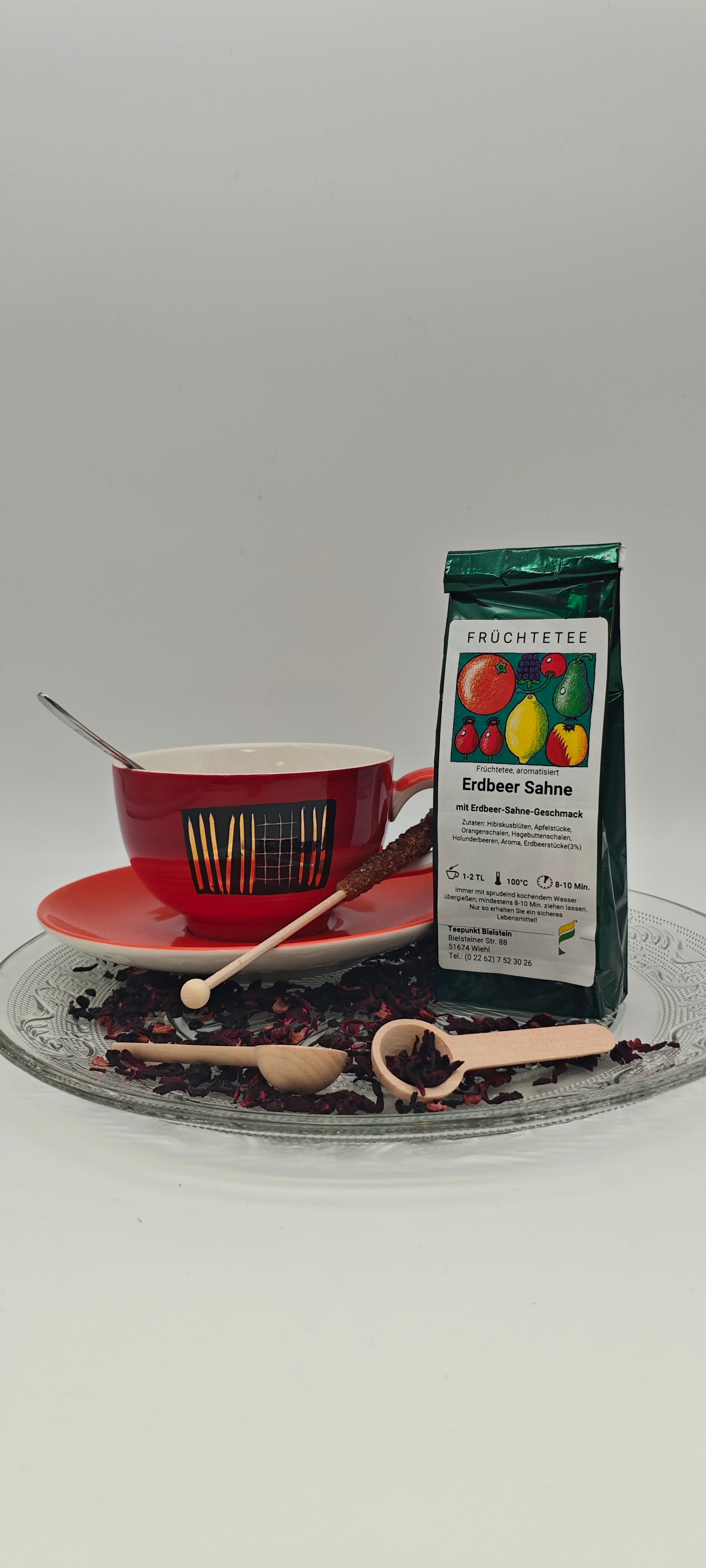 Früchtetee Erdbeer Sahne