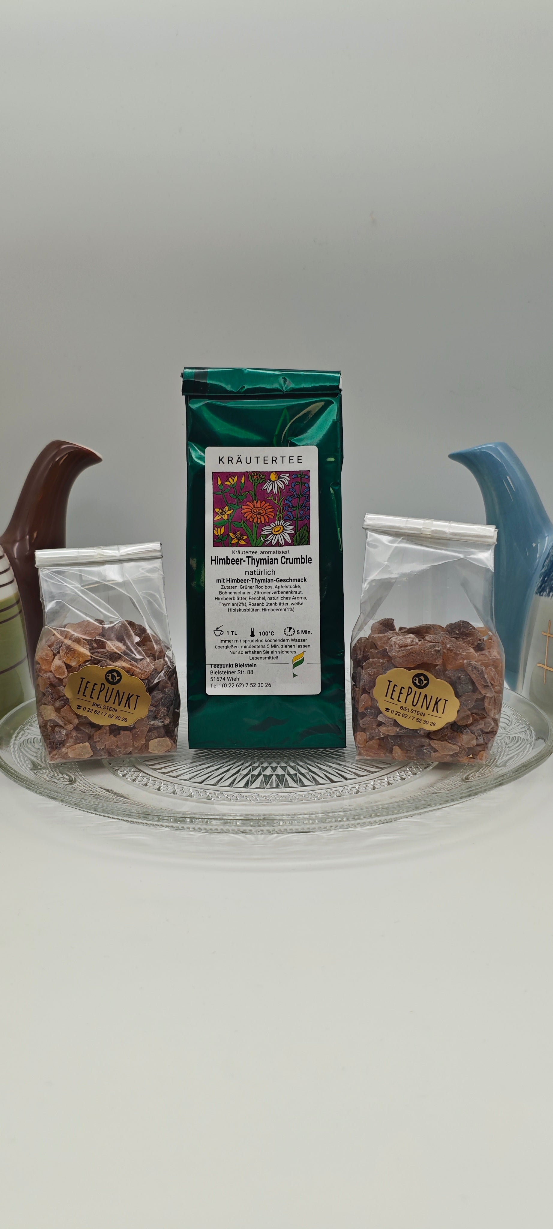 Himbeer-Thymian Crumble