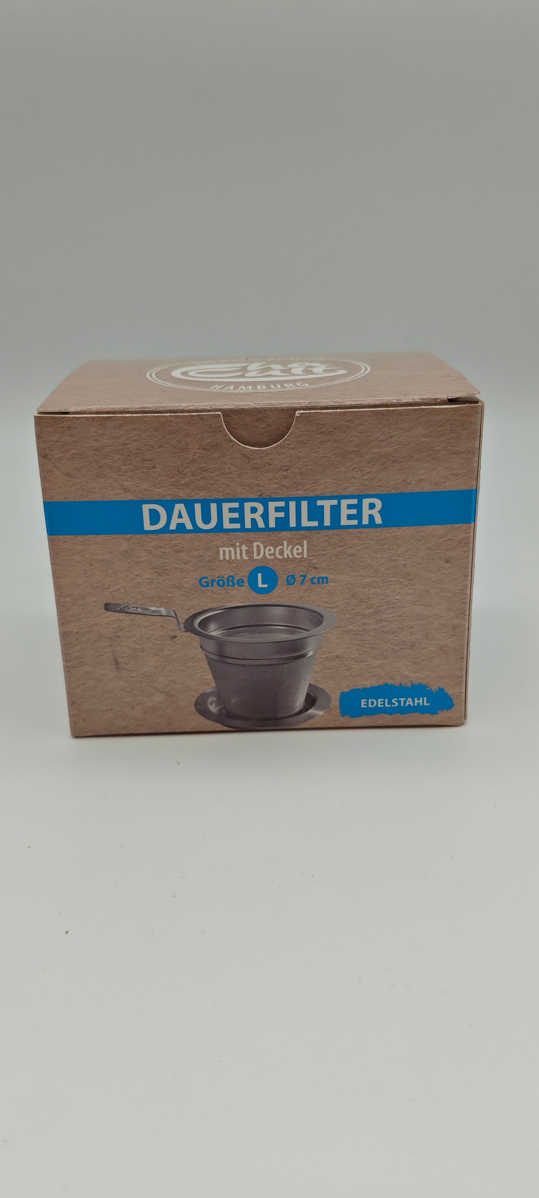 Dauerfilter mit Deckel
