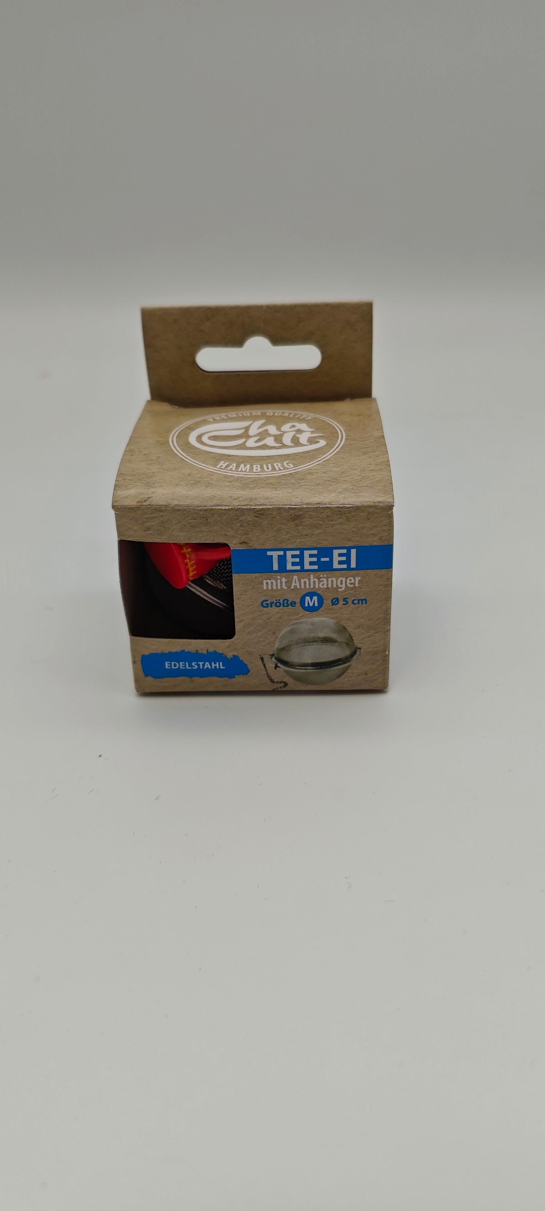 Tee-Ei mit Anhänger Größe M