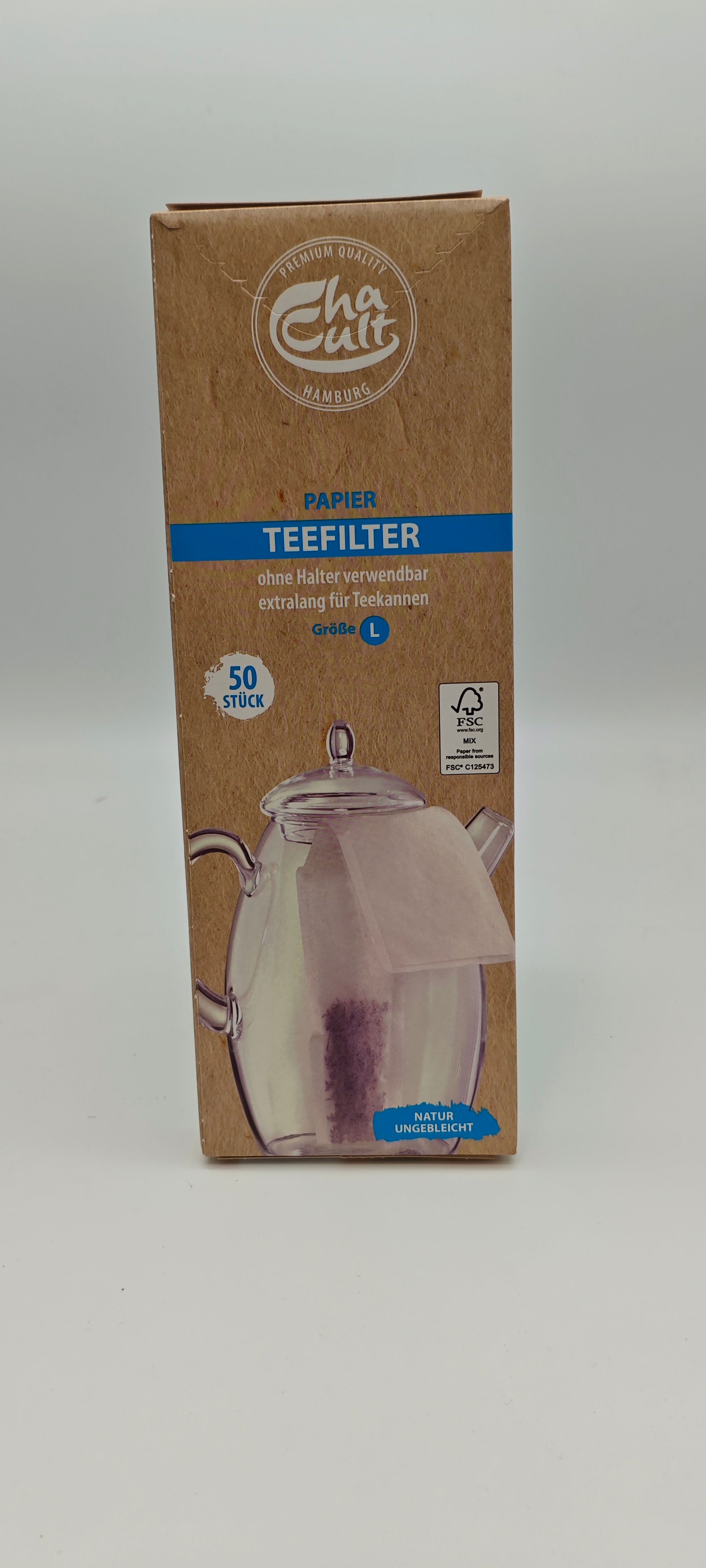 Papier Tee Filter Größe L